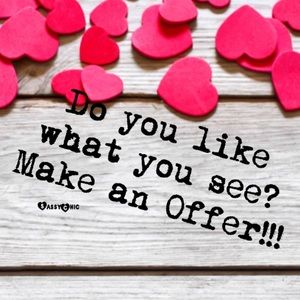 Do you really like an item? Make an offer!!!